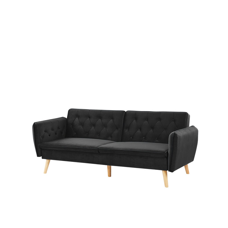 Siljana Velvet Sleeper, Black