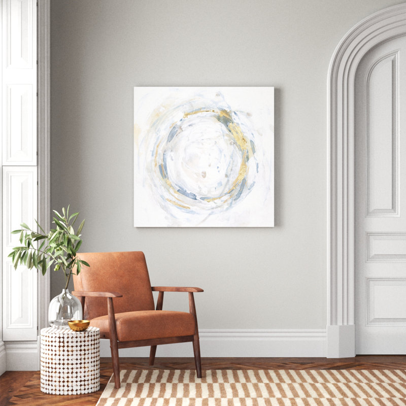 Halcyon Whirl II - reproduction d'art sur toile, H 40 po x l 40 po x P 1 po, Toile tendue