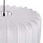 Luminaire suspendu 1 lumière en soie simple