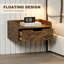 40cm W Particle Board Bedside Table