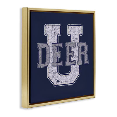 Art mural sur toile "Deer U College" par Spirit Animals / Life Is High