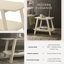 Table de bout en bois moderne Mid-Century