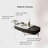 Simple microcrystalline stone coffee table
