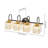 3-Light Dimmable Rectangular Bathroom Crystal Vanity Light-612906107-612906106