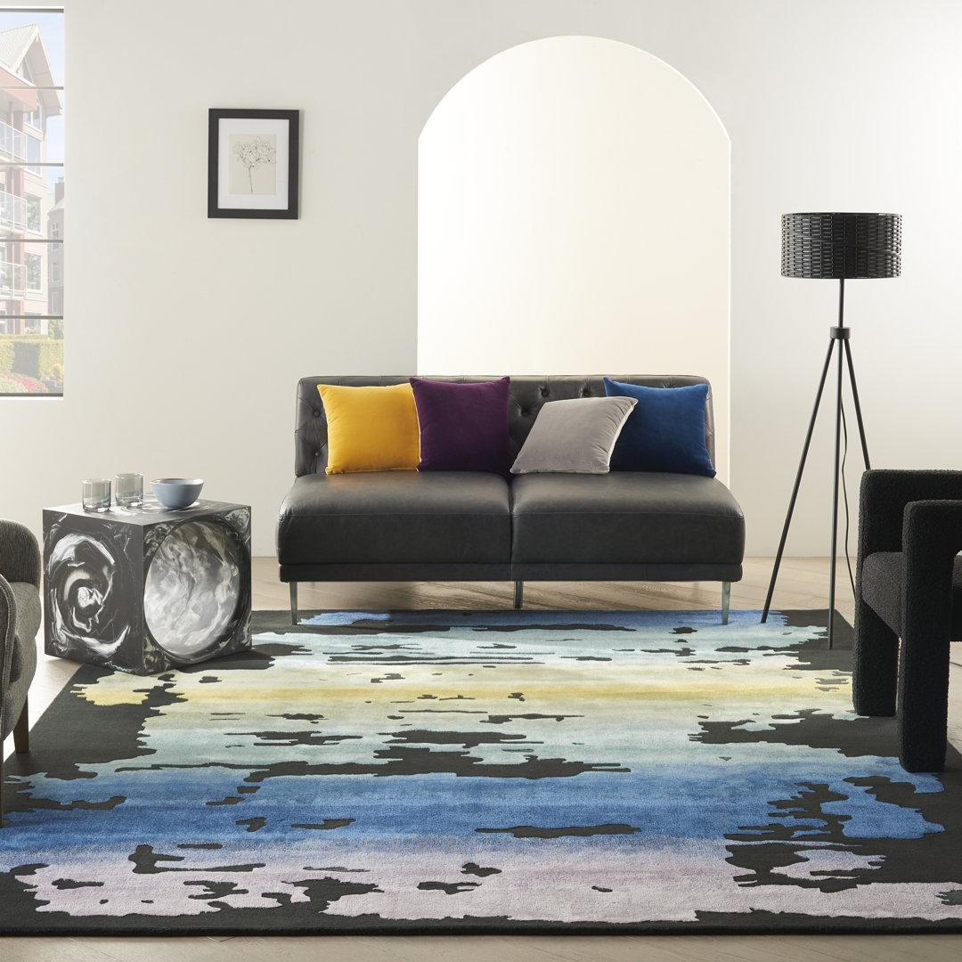 Chamarra Abstract Wool Hand Woven Area Rug