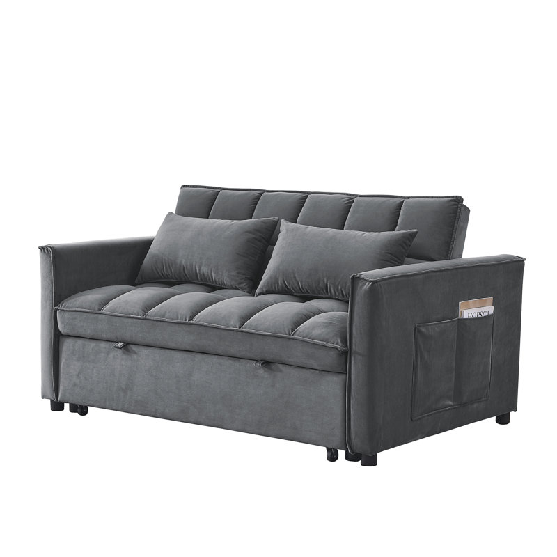 Sleeper Sofa, Gray