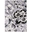 Tapis gris / argenté / noir Rooshi-33381050