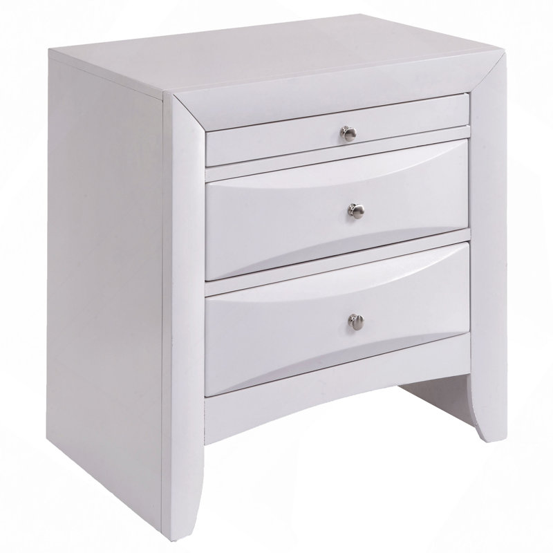Table de chevet Classic Classic, Blanc