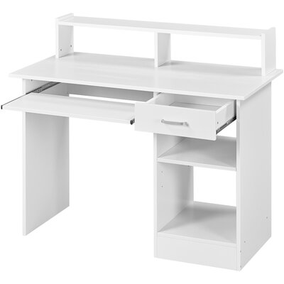 Latitude Run® Derdine Desk with Hutch & Reviews | Wayfair