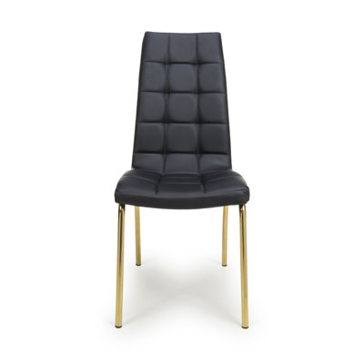 Jenner Leather Effect Dining Chair