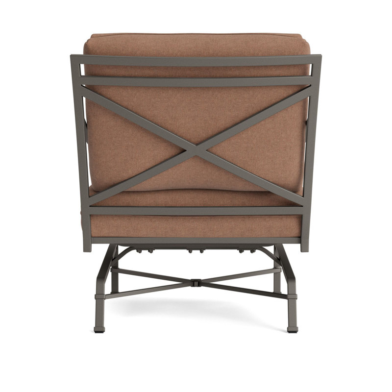 Venetian Outdoor Lounge Chair, Fusion Clay, Mica