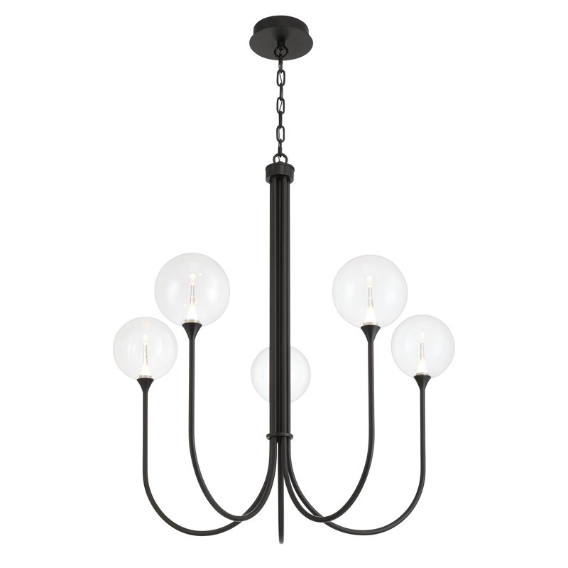 Lustre 34 "Iissa 5L, Noir mat