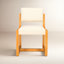 Voltaire Linen Dining Chair
