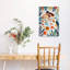 «Peaceful Sleep Botanical Embrace», art tropical coloré-129155082