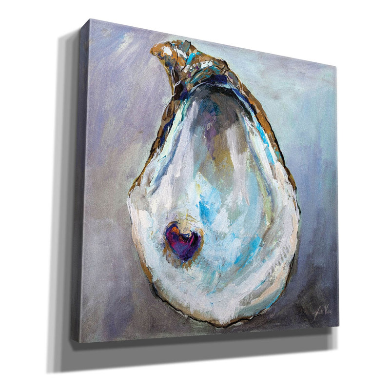 Art mural sur toile Dovecove «Open Heart» par Jeanette Vertentes, H 26 po x l 26 po x P 1,5 po