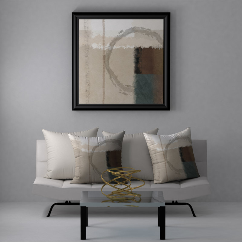 Housse et insert de coussin carré fiable Connoisseur, H 20 po x l 20 po