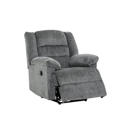 Burroughs 35 in. Upholstered Power Recliner Chair with Padded Armrests