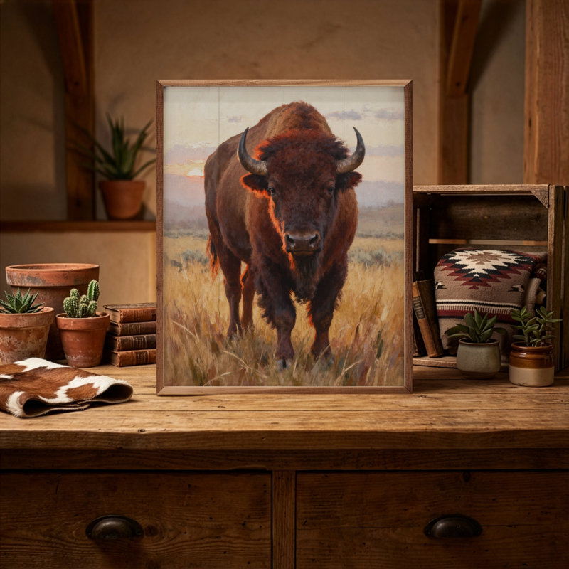 Prairie Giant, 40" H x 32" W