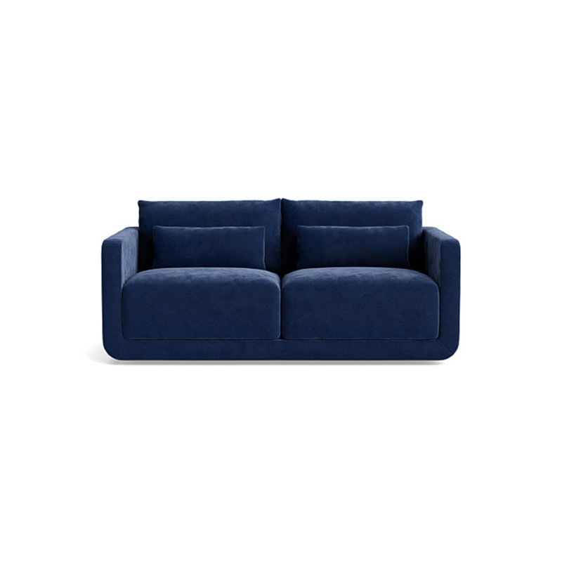 Eva Loveseat (70"), Performance Velvet - Uniform
