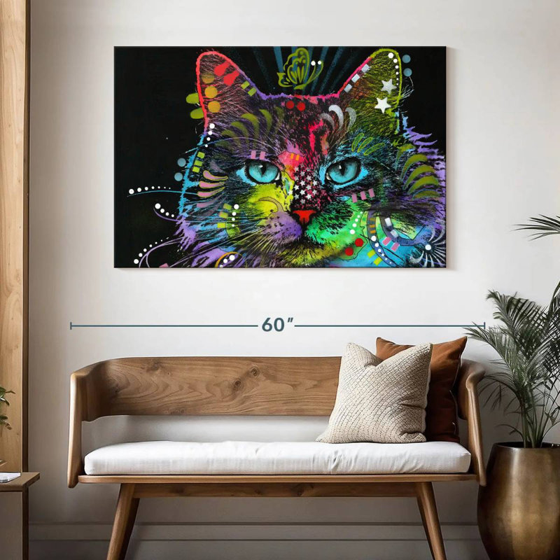 Blue Stare, 32" H x 48" W