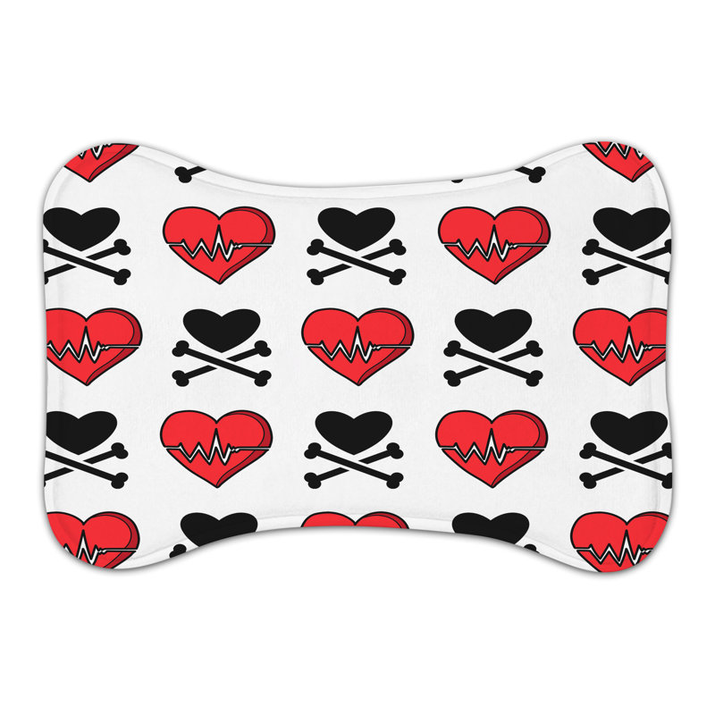 Tapis d'alimentation en os 1 pièce Ghostly Rhythm, Grand (14 po)