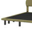 Lit plateforme tapissier Shrishti avec tête de lit en similicuir-215864284-215864286
