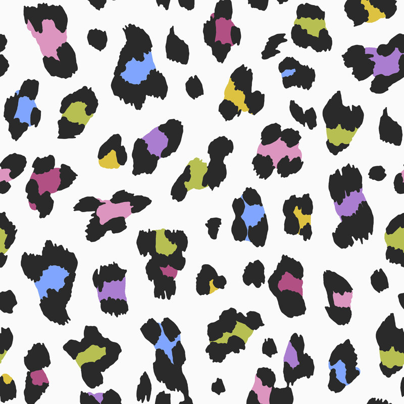 Animal Print Wallpaper Double Roll, Tutti Fruiti