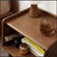 Table de chevet en bois massif Pure