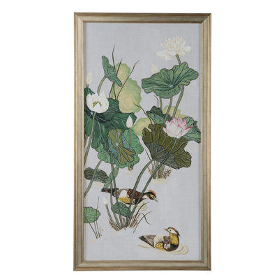Lotus Pond I Painting
