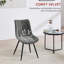 45.5cm H Velvet Upholstered Side Chair-1971489835