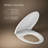 Willow Quiet-Close Elongated Toilet Seat