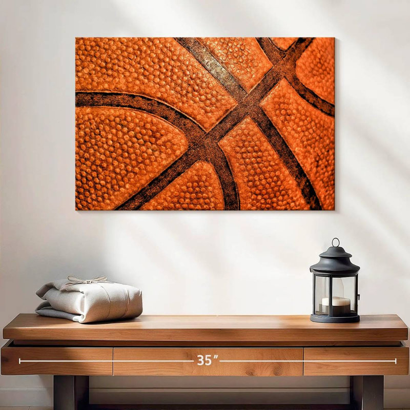 Macro de basketball Sireci, H 16 po x l 24 po