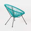 Chaise Anson (ensemble de 2) - Bleu sarcelle-131517422