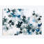 « blue cerise fleurs », impression sur toile-29633677-74413992-74413993