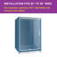 Porte de douche coulissante simple sans cadre avec verre transparent Oceanus-70748824