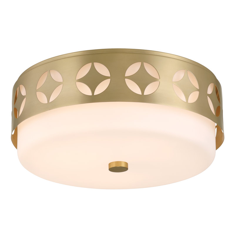 3LT Flushmount, Gold