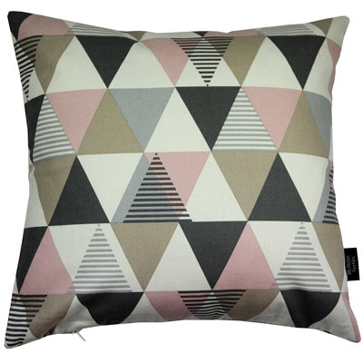 Amelia Geometric Square Cushion