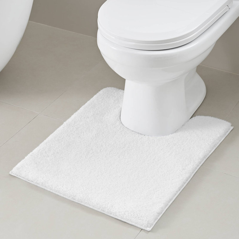 Tapis pour salle de bain Marshmallow, Blanc, Contour - 24 po L x 20 po l