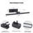 LED Picture Light, 16 Inch Battery Operated Wall Sconce, Adjustable Swing Arm Black Gallery Lighting for Paintings Display