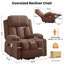 Fauteuil Power Lift Chifley avec chauffage et massage, poche latérale, port de charge USB et télécommande