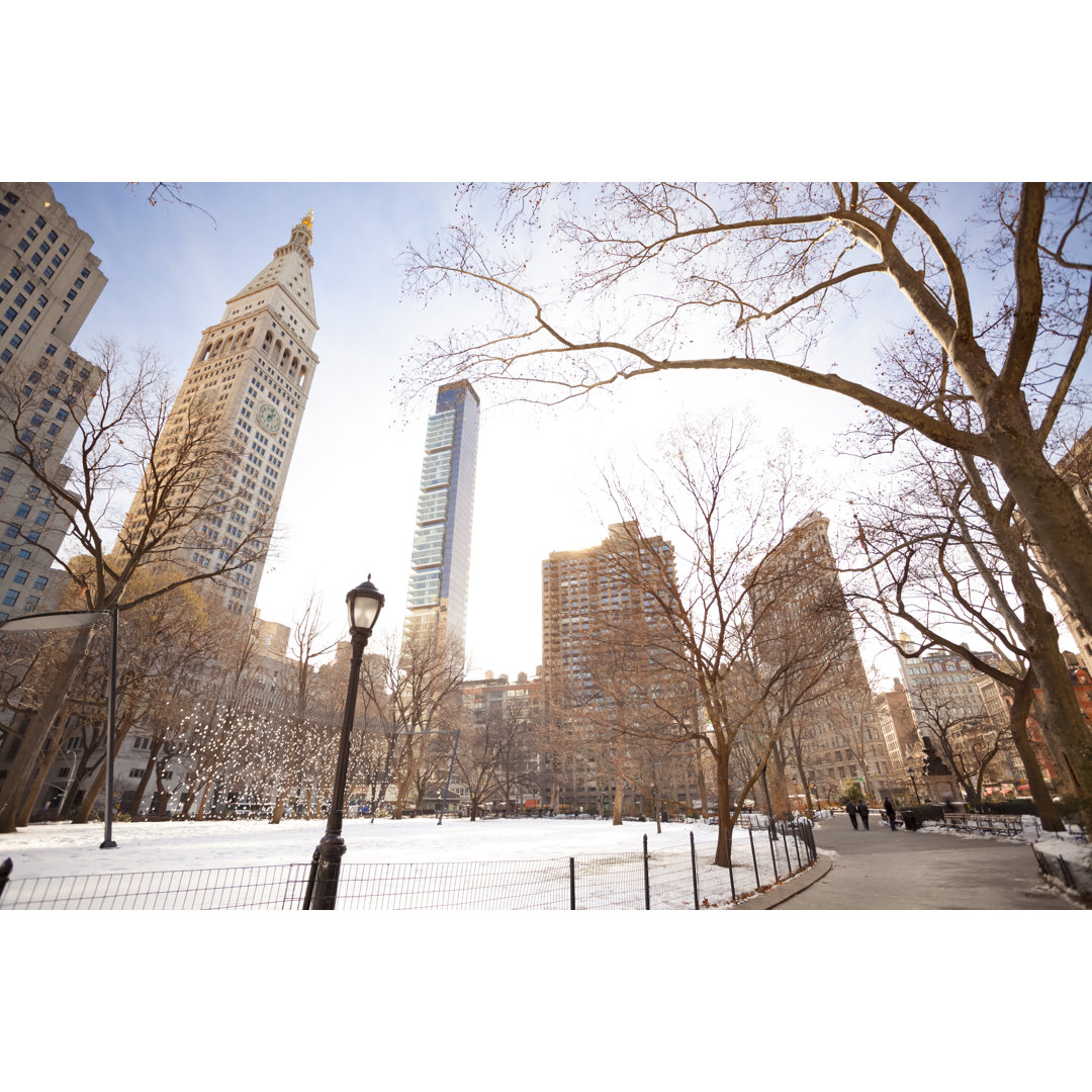 Madison Square Park im Winter