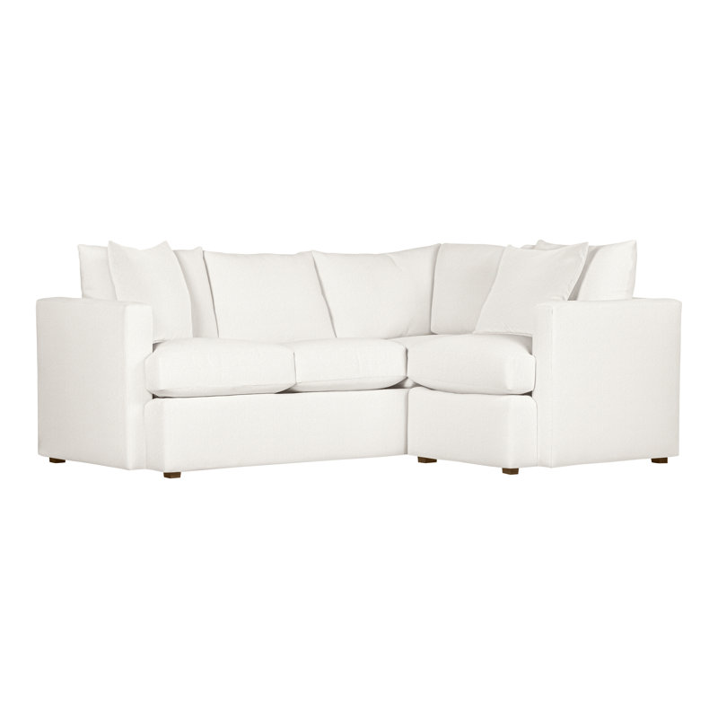 American Bungalow 2-Piece Sectional, Kennelly Snow, Havana