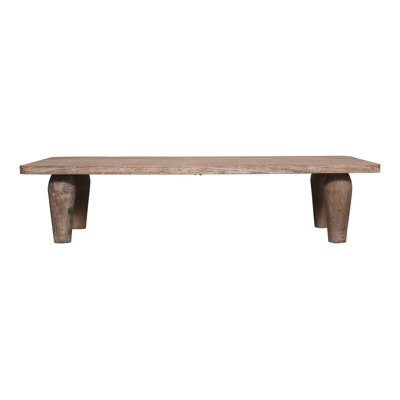 Table basse en bois massif