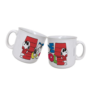 Peanuts- Joe Cool 20oz. Camper Mug