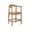 Abraham 39" Tall Counter Stool, Natural