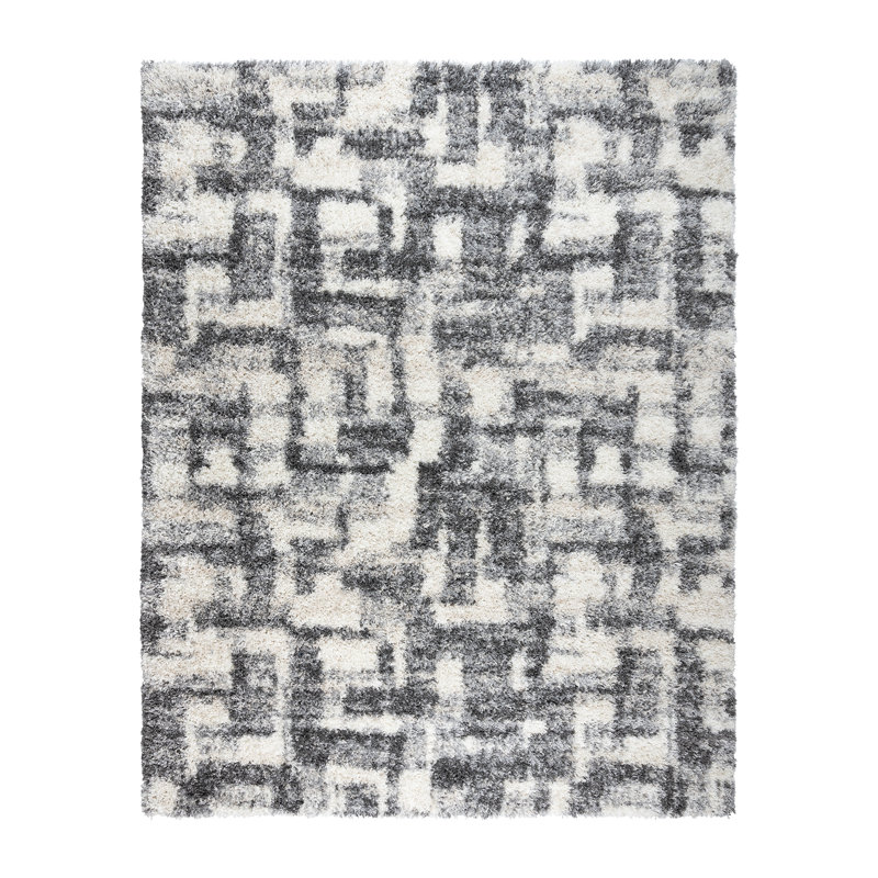  Tapis d'intérieur à poils longs Anjou, Rectangle 5 pi 3 po x 7 pi