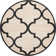 Tapis géométrique beige Molly