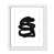 Cadre photo blanc mat