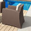 Chaise de patio avec coussins Sperry-20196085