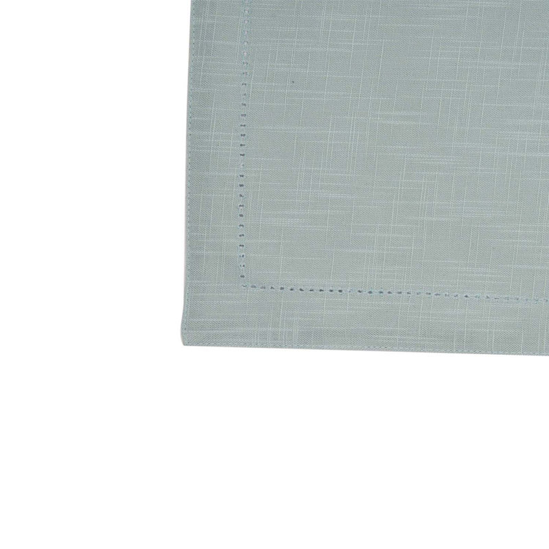 Ensemble de 6 napperons Hemstitch, Vert clair